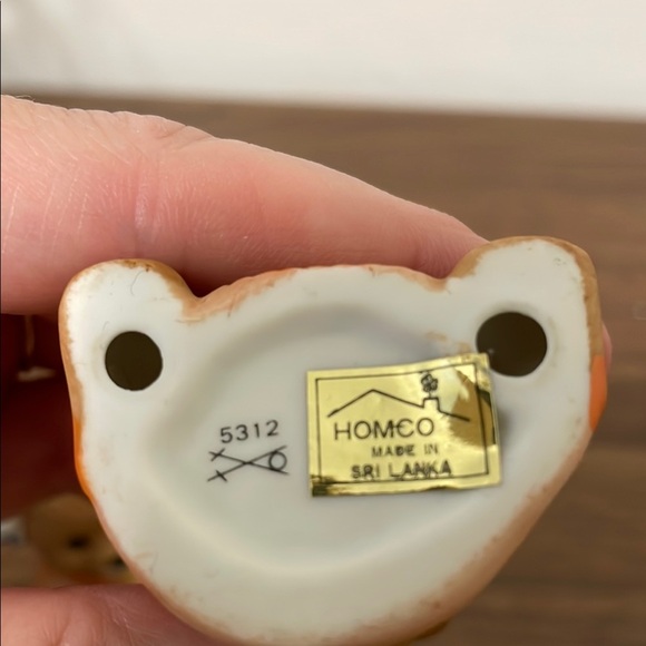 Charming Bear Figurines, Homco, Native / Indigenous representation - Picture 7 of 7